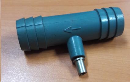 NIPLE RACCORD TUYAU D EVACUATION ML / LV   17x17