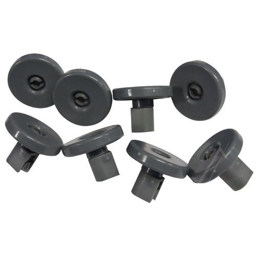 KIT 8P. ROULETTE PANIER INFERIEUR  LV EL/AEG/ZANUSSI 50286965004