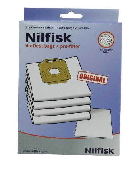 Sacs aspirateur Nilfisk Power Select  107407639=128389187