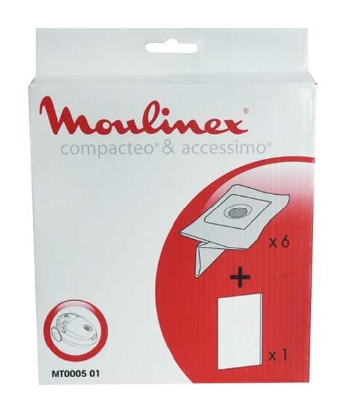SACS ASPIRATEUR MOULINEX COMPACTEO-ACCESSIMO MT000501