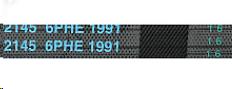 COURROIE SL ARISTON 1991 PH6 EL - 300793 - C00116358