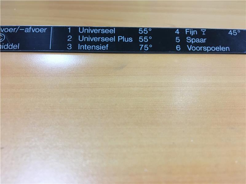 INSERT PLAQUETTE PROGRAMME LV MIELE 5556940