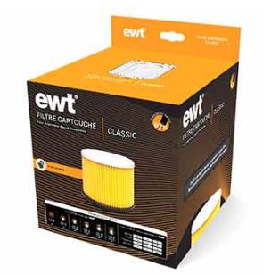 FILTRE CARTOUCHE  ASPI EAU ET POUSSIERE EWT AQUAVAC