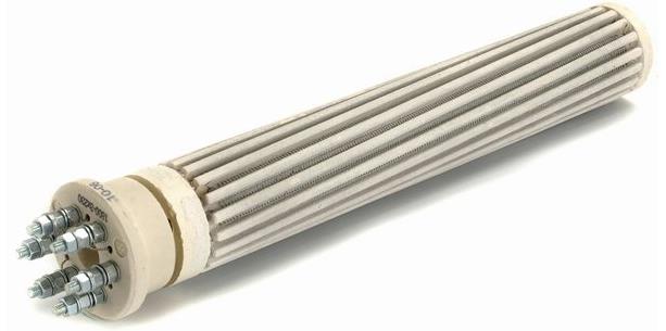 Résistance chauffe-eau stéatite 1800W - Long. 330 mm- Diam. 47cm - 060175