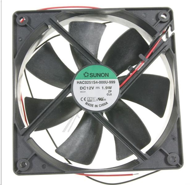 VENTILATEUR AXIAL SUNON - 120X120X25MM - 12V - HAC0251S4-000U-999