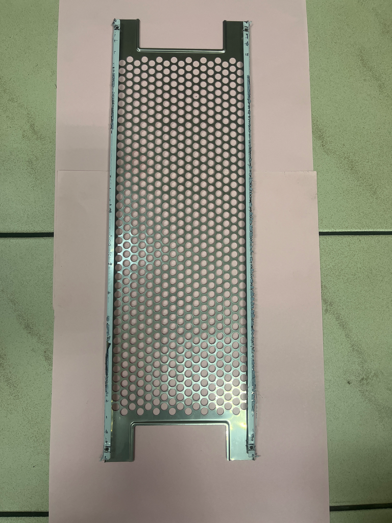 GRILLE INOX SUPPORT FILTRE METAL HOTTE AEG / ELECTROLUX - 50 X 16 CM - 760D- M / 781DM3D - 50242725005 - Jusqu'à fin de stock