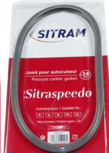 [229.012.098.005] JOINT AUTOCUISEUR SITRAM SPEEDO 4L - 6L - 8L - 12L - 13L - diam 24 cm - 710110