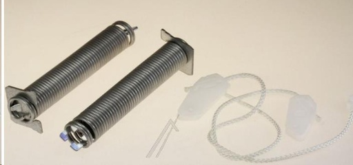 [425.002.033.003] KIT CABLES DE PORTE AVEC RESSSORTS (BLEU) LV BOSCH 00754867