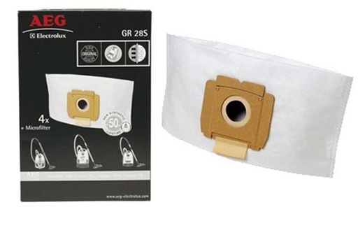 [627.010.032.028] Sacs aspirateur Aeg - GROBE28 4p. +1 microfiltre   - 9002565423
