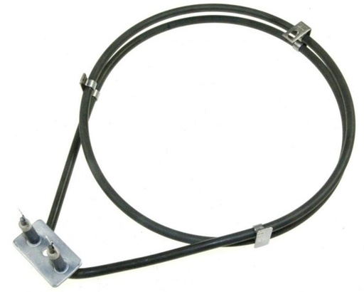 [105.004.009.061] Résistance chaleur tournante air pulsé four Zanussi / Electrolux - 2000W - 3970128017-3970128058
