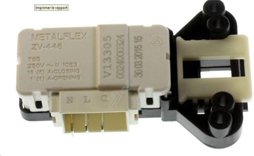 [117.001.172.001] ELECTROSERRURE ML HAIER 0024000324-Teka 81873022-CANDY 49046296-4906664-49046856