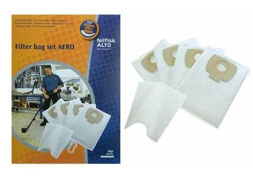 [627.010.079.027] SACS ASPI NILFISK/ALTO BUDDY /4P. + FILTRE - 107419590