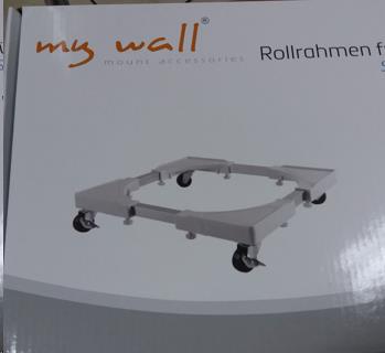 [417.000.000.002] CADRE AVEC ROULETTE / SUPPORT  Machine à Laver /Sèche Linge - MYWALL