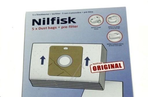 [627.010.079.037] SACS ADAPTABLE  ASPI NILFISK GO / COUPE / ONE  / COMPACT - 78602600