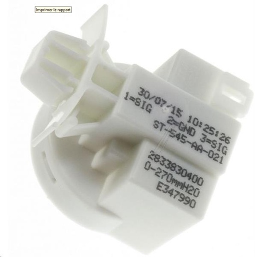 [104.001.148.006] PRESSOSTAT METALFLEX ML BEKO 2833830400-2833830500-C00865158-C00868500