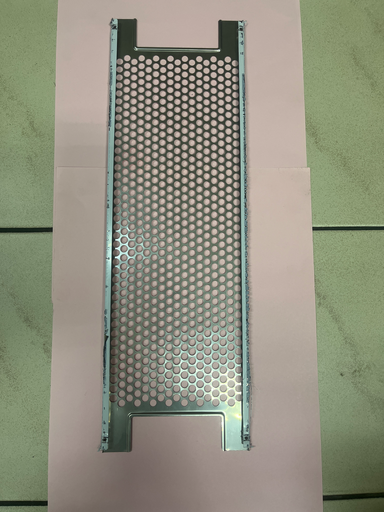 [424.008.009.002] GRILLE INOX SUPPORT FILTRE METAL HOTTE AEG / ELECTROLUX - 50 X 16 CM - 760D- M / 781DM3D - 50242725005 - Jusqu'à fin de stock