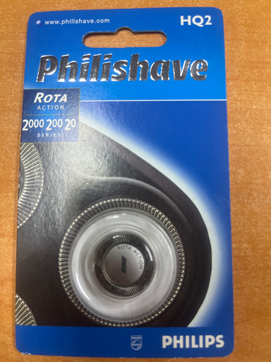 [480.029.008.102] TETE DE RASOIR PHILIPS HQ2 / HP1917 (originale) - ROTA ACTION - Jusqu'à fin de stock