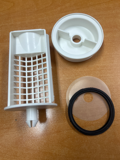 [314.001.032.001] BOUCHON / FILTRE POMPE DE VIDANGE ML AEG - Jusqu'à fin de stock