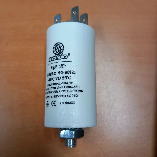 [125.000.000.043B] CONDENSATEUR  5µ  - Volt 450 - FILAIRE